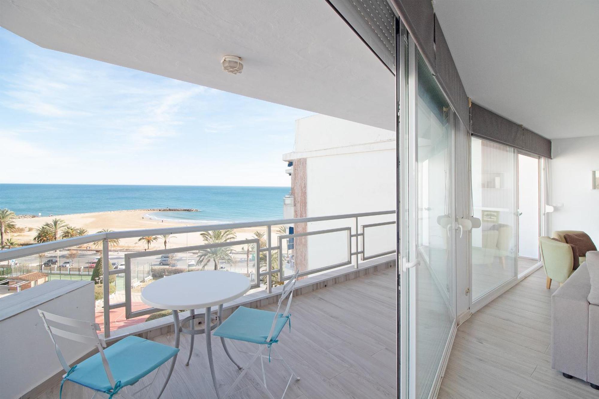 Global Properties, Apartamento Con Terraza E Increibles Vistas Al Mar Sagunto 外观 照片