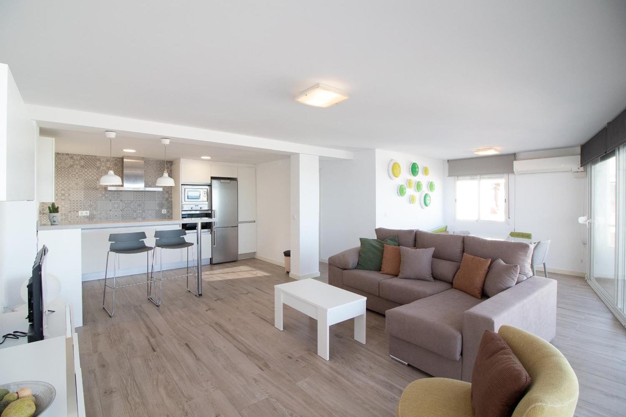 Global Properties, Apartamento Con Terraza E Increibles Vistas Al Mar Sagunto 外观 照片