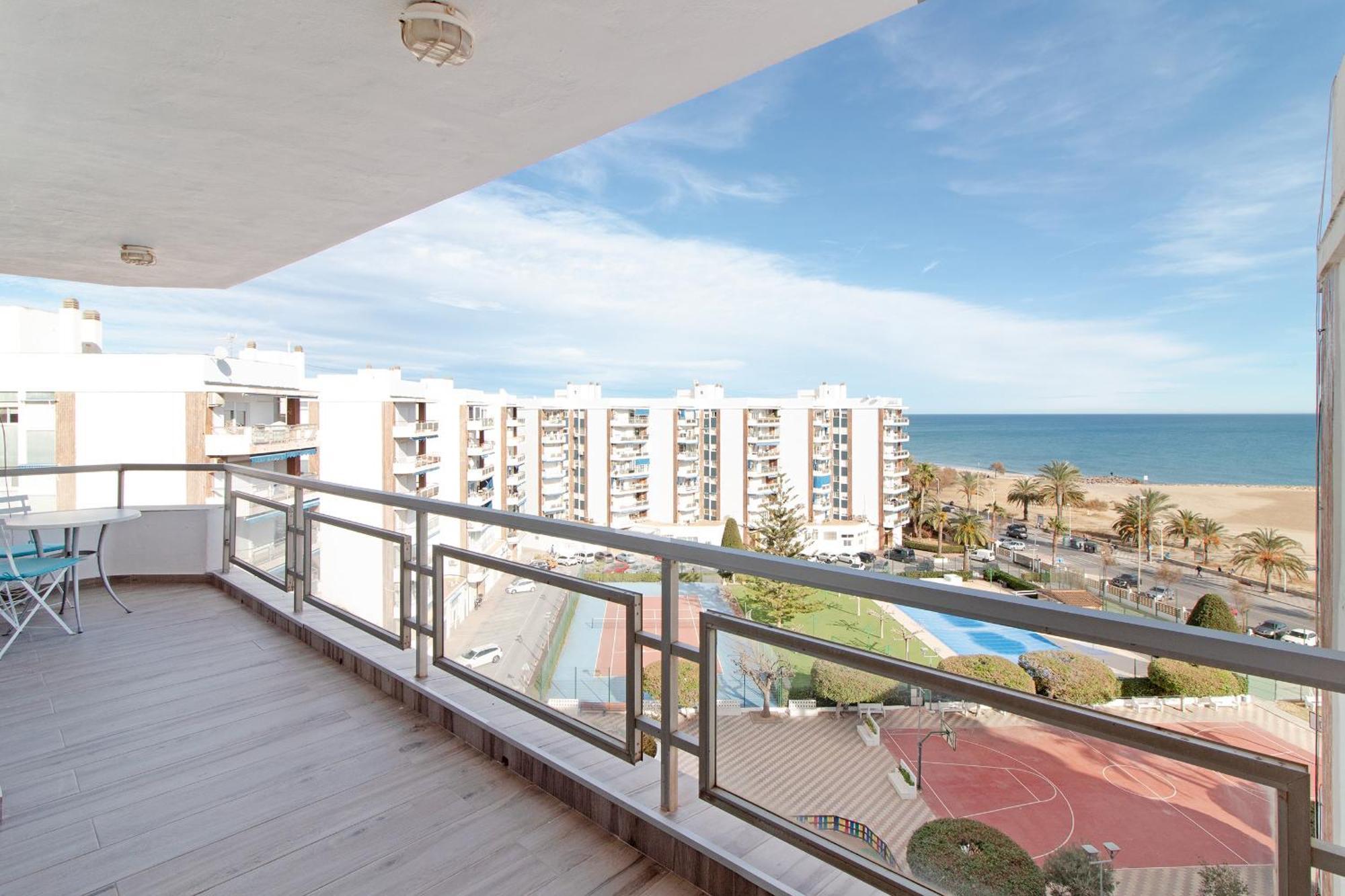 Global Properties, Apartamento Con Terraza E Increibles Vistas Al Mar Sagunto 外观 照片